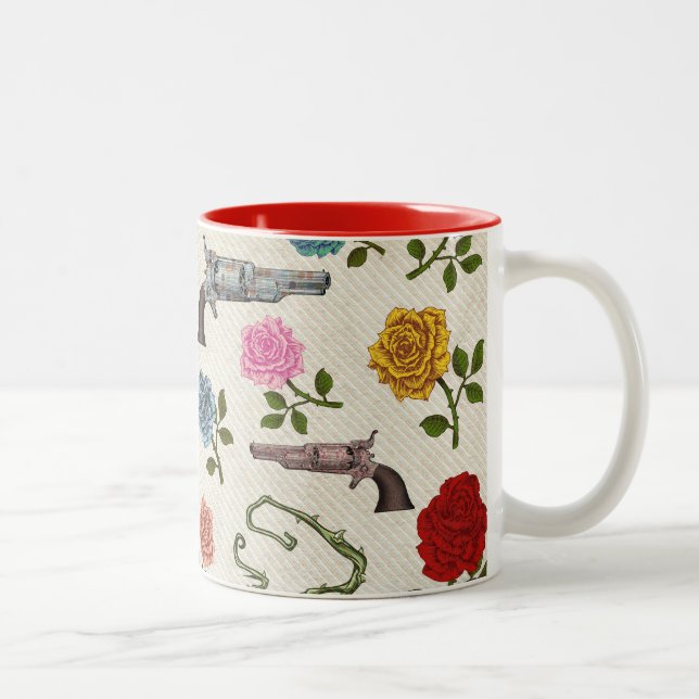Taza Bicolor Armas y rosas dulces (Derecha)