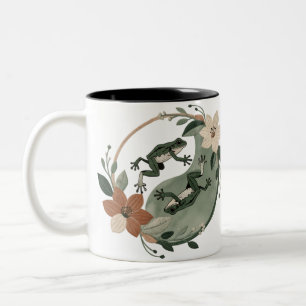 Taza Bicolor Armonía en los humedales – Naturaleza pacífica