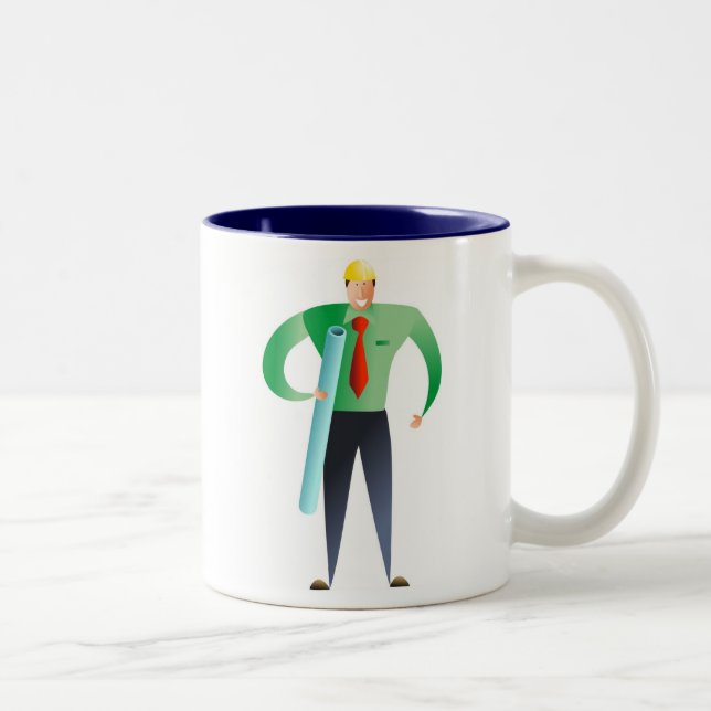 Taza Bicolor Arquitecto (Derecha)