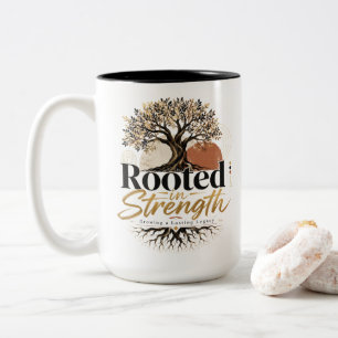 Taza Bicolor Arraigada en la Fuerza