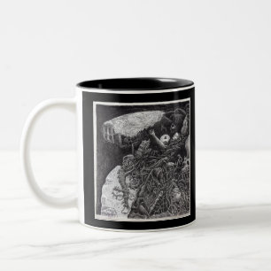 Taza Bicolor Arriba y abajo de Brian Benson