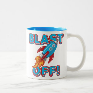 Taza Bicolor Arruine apagado la nave de Rocket
