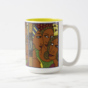 Taza Bicolor Art Mug