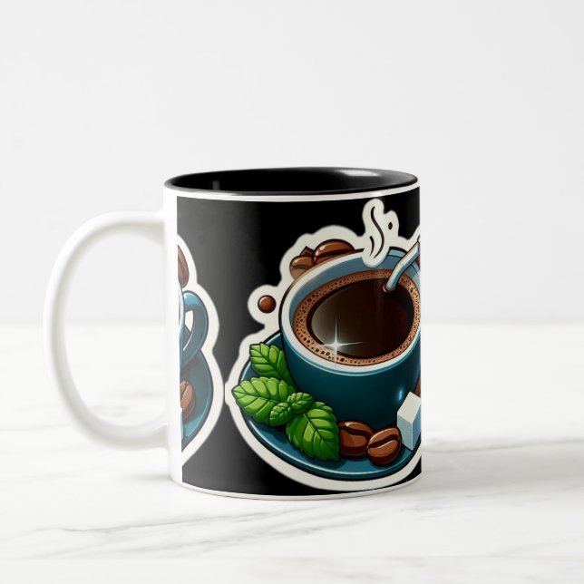 Taza Bicolor art mug (Izquierda)
