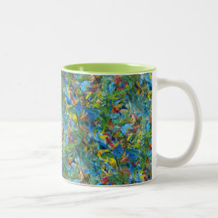 Taza Bicolor Art Mug