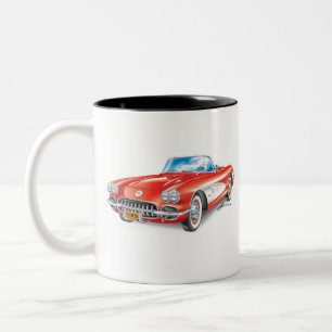 TAZA BICOLOR ARTE AUTOMÓVIL C-ONE