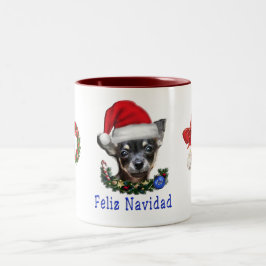 Taza Bicolor Arte de animales