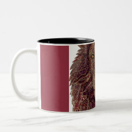 Taza Bicolor Arte de león coronado real