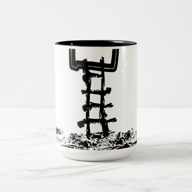 Taza Bicolor Arte de música (Centro)