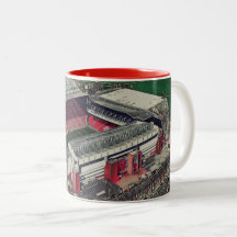 Arte del Estadio de Fútbol - Liverpool, Inglaterra