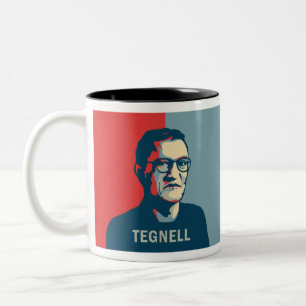 Taza Bicolor Arte pop Anders Tegnell