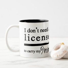 Taza Bicolor Artes de la licencia 9m m del gancho de ganchillo