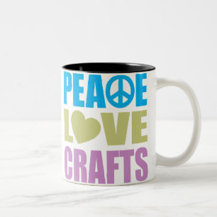 Taza Bicolor Artes del amor de la paz