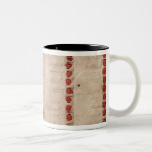 Taza Bicolor Artículos de la unión entre Inglaterra y Escocia