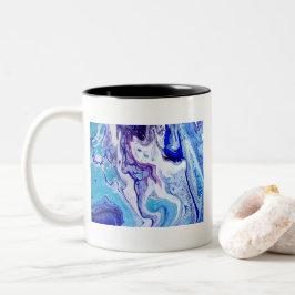 Taza Bicolor Artistic Coffee Mug