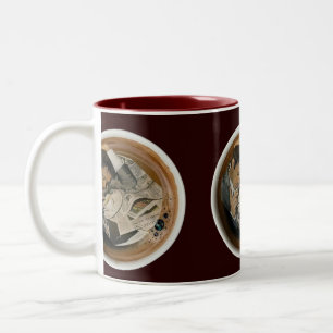 Taza Bicolor Arty Valentine Gift Collection- Decadent Noir