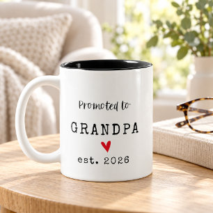 Taza Bicolor Ascendido a Abuelo – Est. AÑO
