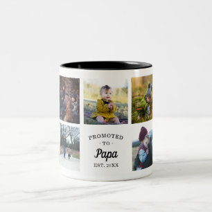Taza Bicolor Ascendido a Papa establecido