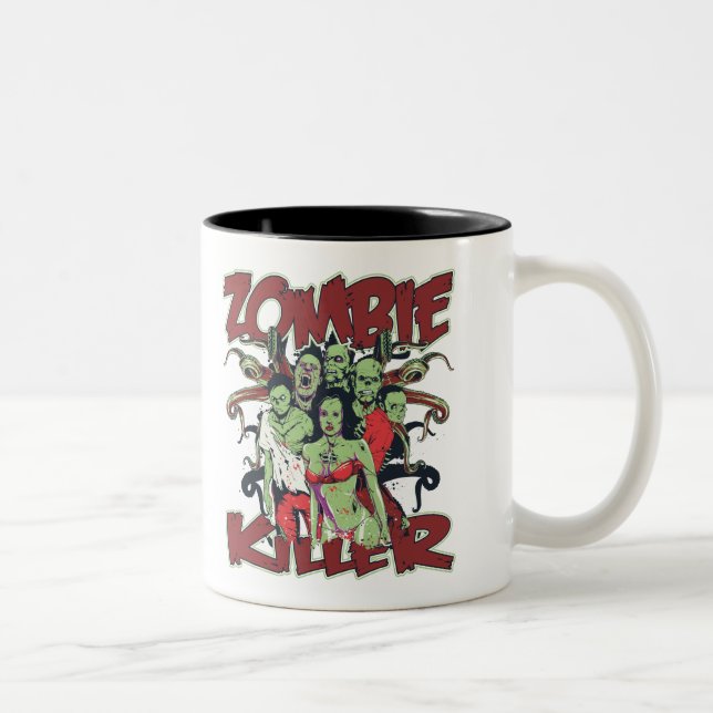 Taza Bicolor Asesino del zombi (Derecha)