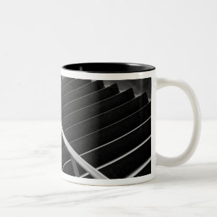 Taza Bicolor Asia, Japón, Tokio. Escaleras, Tokio Internacional