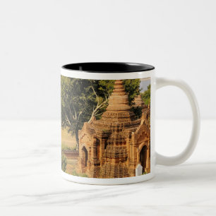 Taza Bicolor Asia, Myanmar (Birmania), Bagan (Pagan). Varios 2