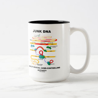 Taza Bicolor Asiento De ADN residual De Actividad Crucial De Co