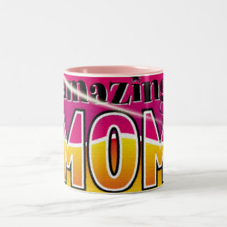 Taza Bicolor Asombrosa mamá Mug