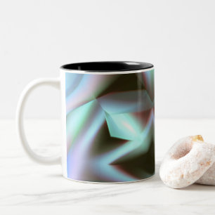 Taza Bicolor Aspecto metalizado divertido