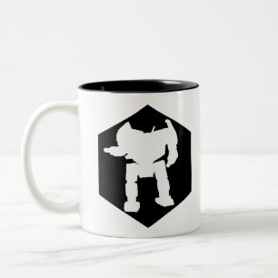Taza Bicolor Assault Mech Mug