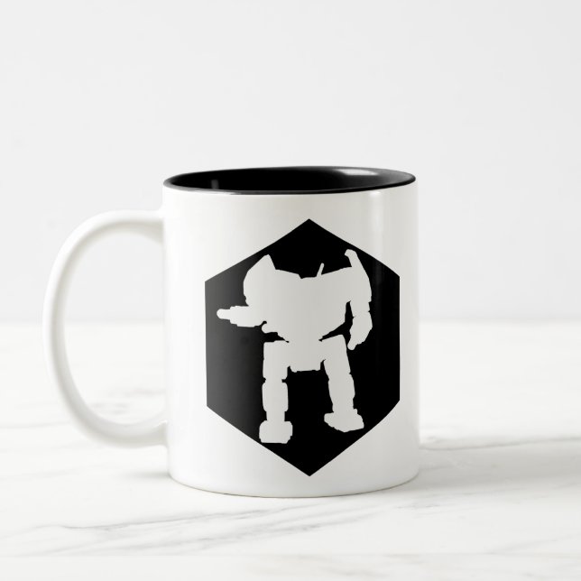 Taza Bicolor Assault Mech Mug (Izquierda)
