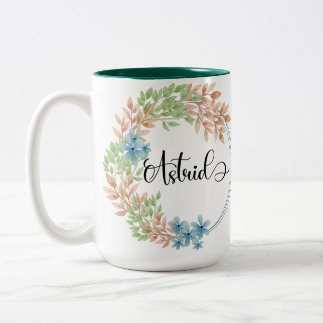 Taza Bicolor Astrid's Mug 15oz (aparentemente más opciones) (Izquierda)