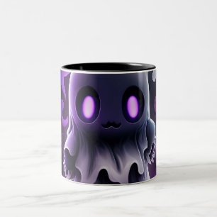 Taza Bicolor Astronauta Sentado en el Planeta Anulado Galaxia C