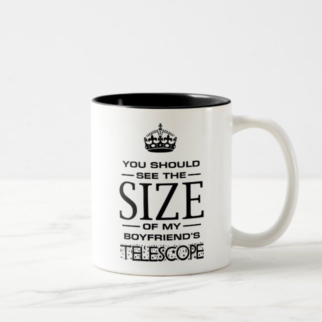Taza Bicolor Astronomer's girlfriend's mug (Derecha)