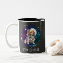Taza Bicolor Astronomía de la exploración espacial del astronau