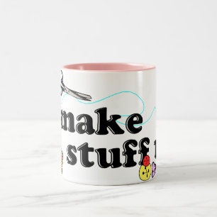 Taza Bicolor Astuto - hago la materia para arriba