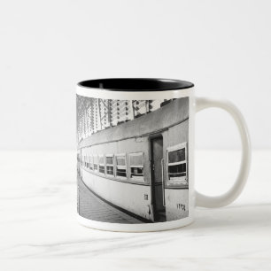 Taza Bicolor Asuán Egipto, Interior de la Estación de Trenes de