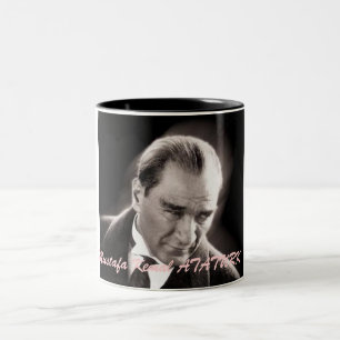 Taza Bicolor ata, Mustafa Kemal ATATURK