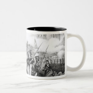 Taza Bicolor Ataque contra la ciudad de México