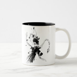 Taza Bicolor Ataque del calamar