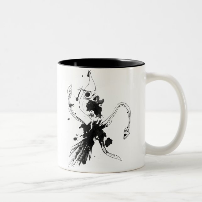 Taza Bicolor Ataque del calamar (Derecha)