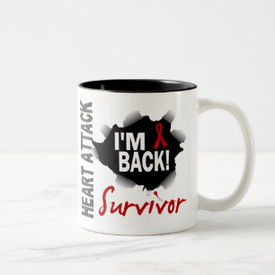 Taza Bicolor Ataque del corazón al superviviente 7