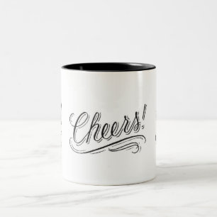 TAZA BICOLOR ****ATAQUES DE ACOGEDORES*** NAVIDADES MUG
