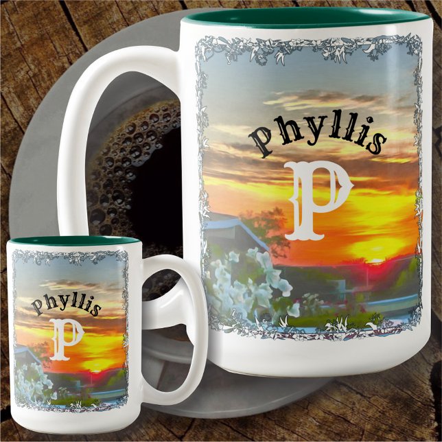 Taza Bicolor Atardecer de techo 2295 (Subido por el creador)