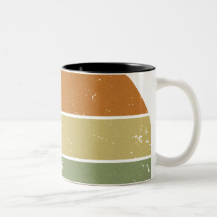 Taza Bicolor Atardecer retro con problemas