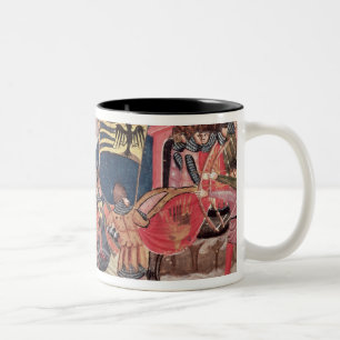 Taza Bicolor Aterrizaje de Julio César en Inglaterra