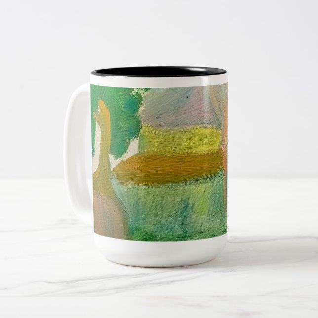 Taza Bicolor atragantar (Anverso izquierdo)