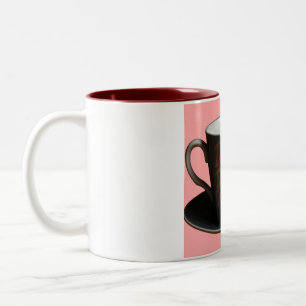 Taza Bicolor "Atrévete, Conduce, Entrega":