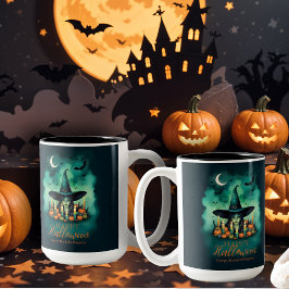 Taza Bicolor Attractive & Mystical Halloween Witch Conjures