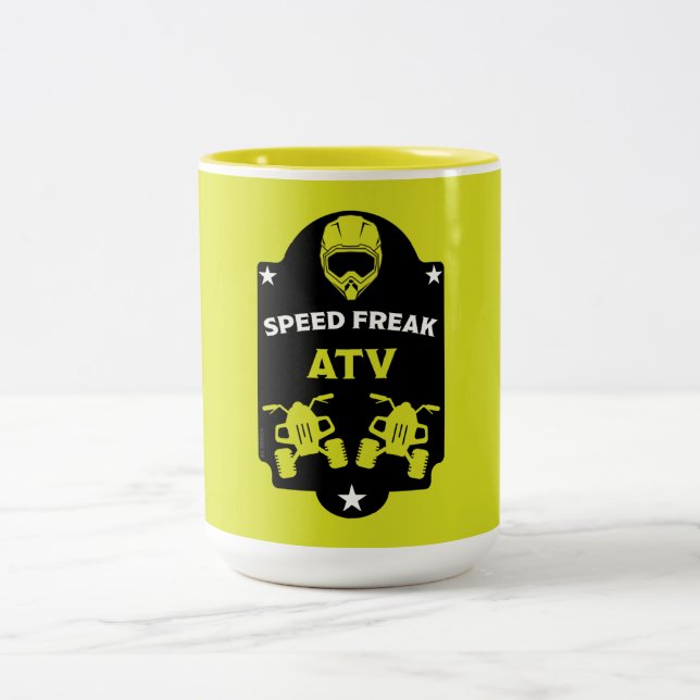 Taza Bicolor Atv quad adventures r (Centro)