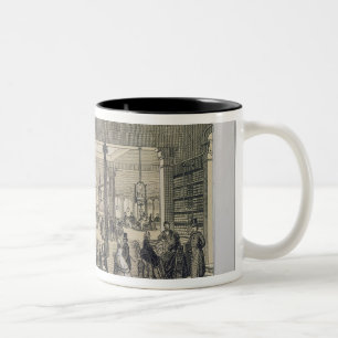 Taza Bicolor Au Pauvre Jacques: El departamento de la tela